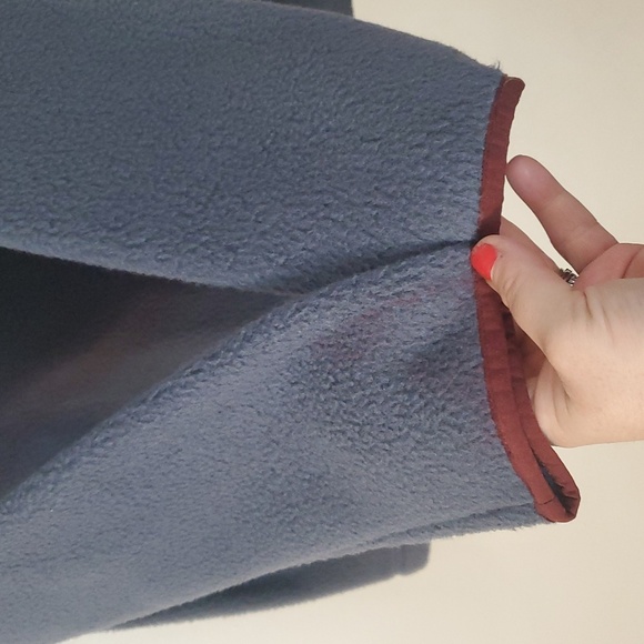 L.L Bean Katahdin Fleece Pullover 1/4 Zip Jacket Size Med Tall Gunmetal Grey Men - Picture 7 of 13